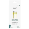 Sinox „Lightning“ kabelis, 2 m, jungtis