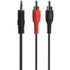 Sinox Vienas mini jack į phono kabelis. 10 m. Juoda