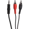 Sinox Vienas mini jack į phono kabelis. 5 m. Juodas