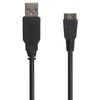 Sinox Vienas USB A - Micro USB 3.0 kabelis. 1,8 m. Juoda