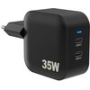Sinox PRO 230V 2xUSB-C PD įkroviklis 35W. Rūšis