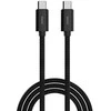 Sinox PRO USB C 2.0 magnetinis kabelis. 1 m. Juodas.