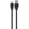 Sinox Beslag „Sinox PRO“ USB C - USB A kabelis, 1 m. Juodas