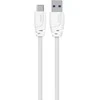 Sinox Beslag „Sinox PRO“ USB C–USB A laidas. 3 m. Baltas.