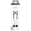 Sinox ULTRA optinis skaitmeninis kabelis. 1,5 m. Juoda
