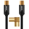 Sinox SHD antenos kabelis. 3 m. Juoda