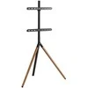 Laikiklis Sinox Beslag Sinox Trikojis TV stovas ant grindų. 45"-65". Juodas ir riešutmedžio, 114,3 cm (45"), 165,1 cm (65"), 200 x 200 mm, 400 x 400 mm, 140°, riešutmedžio