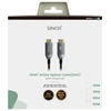Sinox ULTRA HDMI™ optinis kabelis 8K60Hz+E. 30m. Juoda