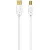 Sinox Beslag Sinox USB 2.0 spausdintuvo kabelis. 3 m. Baltas