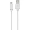 Sinox USB A–USB Micro kabelis. 1 m. Baltas.