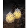 Sirius Clara Cone 2 pcs Set, H10cm, baltas