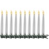 Philips Sirius Home 36217, Sidabrinis, 10 bulb(s), LED, Baterija, Baterija, AAA