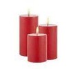 Dekoracja świąteczna Sirius Sirius Home Sille Exclusive, Light decoration figure, Raudona, Wax, 3 lamp(s), LED, Baterija