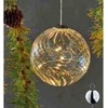 „Sirius Home Wave Ball“, Šviesos dekoratyvinė figūrėlė, Permatomas, Stiklas, 10 lempučių, LED, Geltona