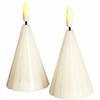 Sirius Sirius Laura Tree, 2 pcs. Ø5,7x8cm, baltas