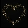 Kalėdinė dekoracija Sirius Sirius Liva Cluster heart, 60LED