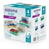 Sistema Sistema - Club 4 Pack Stax To Go 2.2L