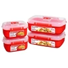 Sistema - Microwave Heat and Eat 4 pack (82005)