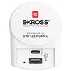 Skross 1.302423, Vidinis, AC, 5 V, Baltas