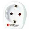 Skross 1.500209-E, I tipas (AU), C tipas (Europlug), 100–250 V, 10 A, balta, 2, 3