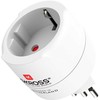 „Skross Europe“ į Šveicariją, Italiją ir Braziliją, C tipas (europinis kištukas), universalus, 100–250 V, 10 A, baltas, 2500 W