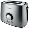Skrudintuvas Gorenje T1000E, 2 slice(s), Nerūdijantis plienas, Plastic, Metal, Mygtukai, Rotary, 1000 W, 1 m