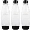 Virtuvės Įrankių Rinkinys - SodaStream PET Butelis Fuse 1L (3 Buteliai) Juodas