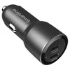Dėklas SMARTLINE Car charger 2xUSB-C PD 12V juodas