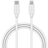 SMARTLINE Įkrovimo kabelis USB-C/Lightning baltas 100 cm