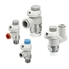 SMC PNEUMATIK Atbulinis vožtuvas su 1/8" sriegiu, 6 mm žarna