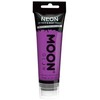 Smiffys Violetiniai neoniniai UV kūno ir veido dažai, 75 ml.