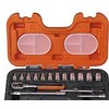 Sna Europe Denmark Bahco 1/4" galvučių rinkinys, 16 dalių - 4-13 mm galvutės, s160