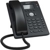 Snom D120, IP telefonas, juodas, laidinis ragelis, stalinis / sieninis, diapazono viduje, už diapazono ribų, SIP informacija, 2 linijos