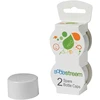 Sodastream plastikinių butelių dangtelių rinkinys 2 vnt., baltos spalvos