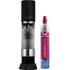 Gazuotų gėrimų gaminimo aparatas SodaStream Enso, Juodas