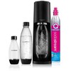SodaStream „Terra Nero Value Pack“, Metalas, Plastikas, Polietileno tereftalatas (PET), Juoda, Plastikas, 133 mm, 195 mm, 430 mm