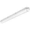 Solar Plus „Alhama Empty“ 1 vamzdelio šviestuvas, paruoštas 600 mm LED vamzdeliui, poliesterio gaubtas, plastikinis laikiklis