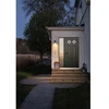 Solar Plus Fasadinė armatūra Cone G2 GU10 Juoda, IP65, IK08. Maks. 50W halogeninė, Maks. 8W LED.