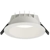 Solar Plus Inverso II įleidžiamas prožektorius, 8-16 W, 1000-2000 lm, 3000 K, CRI 80, 95°, baltas, Ø x a 230 x 100 mm, lubų išpjova 195 mm