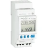 Solar Plus Skaitmeninis kontaktinis laikmatis ASTRO, DIN bėgelio (2 moduliai, 35 mm pločio), Dienos laikmatis, 1 kanalas, programuojamas su NFC programėle (Save'n Carry)