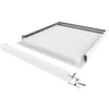Solar Plus LED PLOKŠČIOJO MODELIO MONTAVIMO RĖMAS 598x598x62 mm, BALTA RAL9016 - Rinkinys kaip surinkimo rinkinys. Lengvas surinkimas ir montavimas.