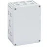 Solar Plus Montavimo dėžutė TK PS, polistireninis, aukštis x plotis x gylis 180 x 130 x 90 mm, RAL7035, pilkas dangtis, žemas pagrindas, IP66, tuščia, be halogenų, su išmušimo anga.