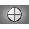Sieninis šviestuvas Solar Plus Ocus Kryds 12W LED 6W-12W, 3000-3500-4000K, Mikrobølge Sensor, RAL7024 - PROFESSIONEL