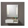 Solar Plus Veidrodis GODHAVN LED 15W/830 vonios veidrodis su 2 apšvietimo zonomis 800X850X34,5mm