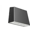 Solar Plus WALLPAK 282x205x125mm. 70W 8050LM 4000K CRI80 asimetrinis IP66 IK08 juodas C3