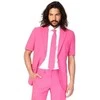 Vasarinis OppoSuit Mr Rožinė kostiumas