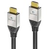 sonero S-HC000-010, 1 m, HDMI Type A (standartinis), HDMI Type A (standartinis), 3D, 18 Gbit/s, juodas