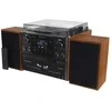 Muzikinis centras Soundmaster MCD5600BR, Juoda, Medinis, 2 deniai, 10 W, DAB+, FM, PLL, UKW, 3,5 mm, AC