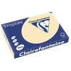 Spalvotas popierius, Clairefontaine Trophée, A3, 160 g/m2, geltonai ruda, pakuotė su 250 vnt.