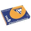 Spalvotas spausdintuvo popierius, Clairefontaine Trophée, A3, 160 g/m2, oranžinis